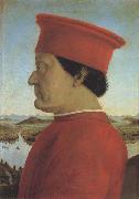 Piero della Francesca Federigo da Montefeltro and his Wife Battista Sforza (mk45) France oil painting artist